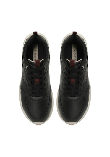 Kinetix Versatıle Pu 5pr Siyah Erkek Sneakerk Spor Ayakkabı Siyah