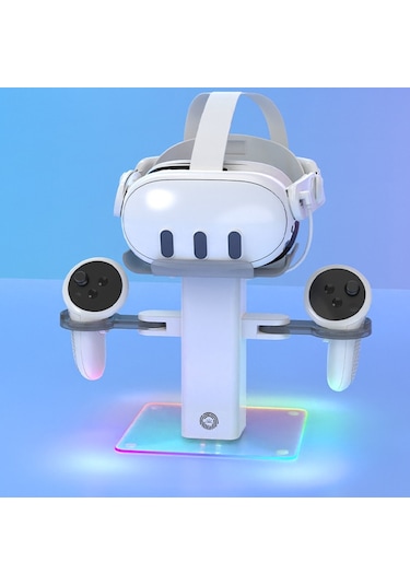 İplay Vr Şarj Ekranı Standı Denetleyici Depolama Braketi, Rgb Işıklı