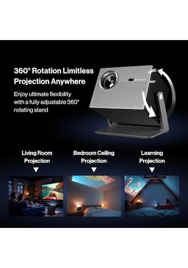 Bladecine Cube 600 - 600 Isolümen, 2xhdmı Max. 200" Siyah Projeksiyon