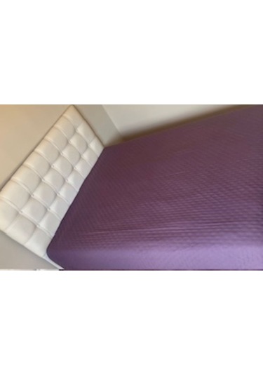 Düz Çok Amaçlı Pike Tek Kişilik 160 x 220 Mürdüm