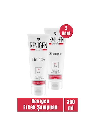 Revigen Erkekler için Şampuan 2 x 300 ML