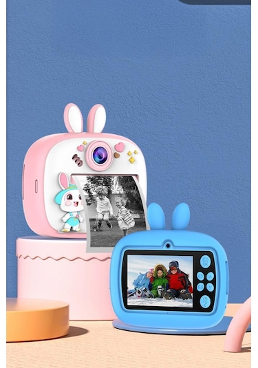 Torima Trm-cmr18  Dijital Video Fotoğraf Çocuk Kamerası Anlık Termal Resim Kağıt Baskılı Yazıcı