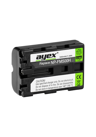 Sony A450- A350- A300- A200- A100 için Np-Fm500H Batarya