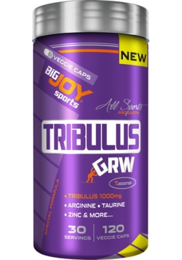 Bigjoy Tribulus Grw 120 Bitkisel Kapsül Arginine Taurine Zinc