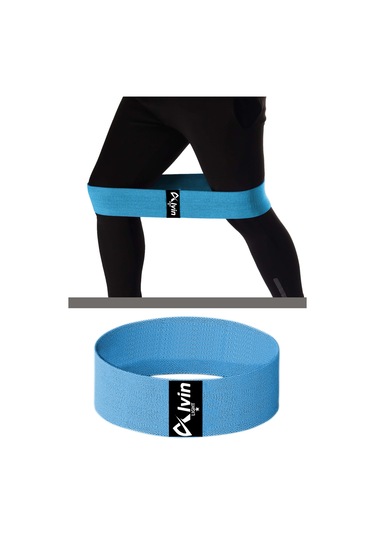 Yüksek Kaliteli Pamuklu Squat Bant - Hafif Ve Orta Sert Seçenekler, Dayanıklı Ve Konforlu Mavi