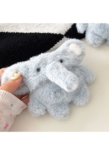 Airpods Uyumlu 3 Peluş Kulaklık Koruyucu Yumuşak Kılıf İçin Fil