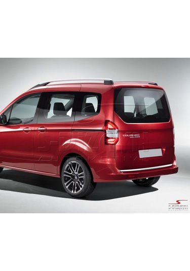 S-Dizayn Ford Courier Krom Bagaj Alt Çıtası 2014 Üzeri N11.2707