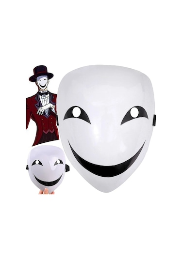 Jl 2 Adet Anime Siyah Bullet Maske Cosplay Kagetane Hiruko