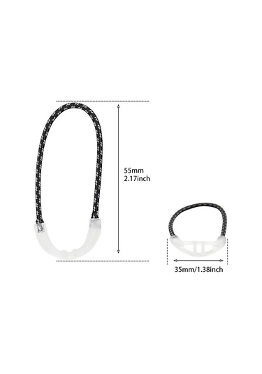 Luckstone Slpj 10 Adet Kamp Aydınlık Fermuar Çektirme Sırt Çantası Fermuar Uzatma Halat Çok Fonksiyonlu Dış Ortam Aracı Çok Renkli