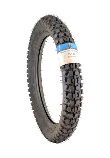 Motor Lastik 350-18 Tt İç Lastikli Tip, Offroad Lastiği