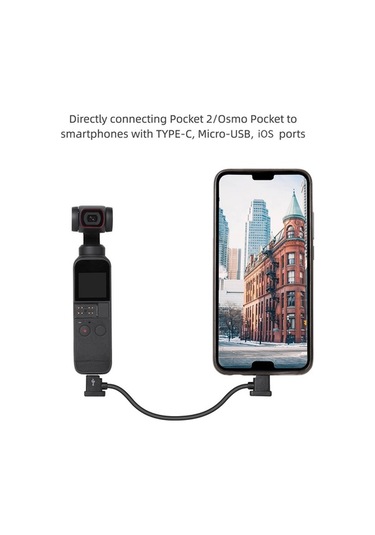 Novahub 30cm Usb-c Kablo - Djı Mini 2/air 2/osmo Pocket Ve Akıllı Cihazlar İçin Hızlı Şarj Ve Veri Aktarımı