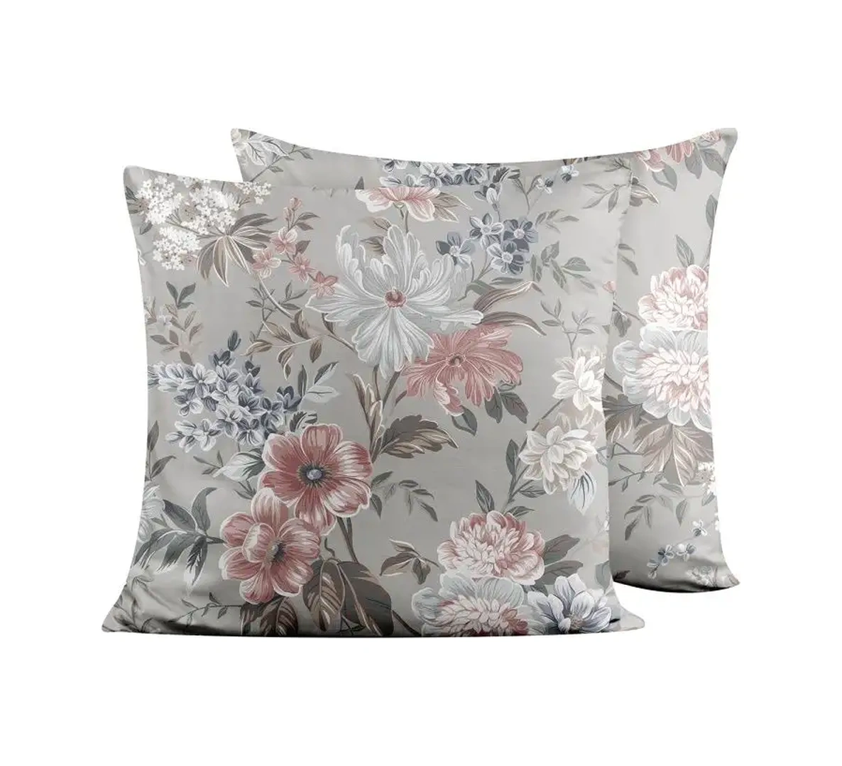 Mia Cara 70x70 Yastık Kılıfları Pamuklu Poplin 136529555 Gri