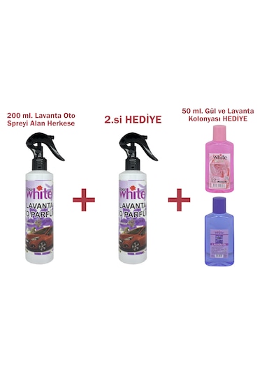 Hediyeli Ürün 200 Ml. Lavanta Oto Parfümü Alan Herkese 200 ML