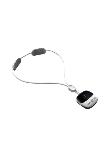 Asılı Boyun Servikal Spondiloz Aleti, Boyun Nabız Sıcak Kompres, Akıllı Sabit Sıcaklık Boyun Koruma Aleti, Taşınabilir Kolye Masajı Cgoc6f Beyaz