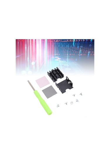 Kangvka M.2 2230 Ssd Soğutucu, Mg Alyuminyum Alaşımlı, İki Yönlü Tutucu, Termal Silikon Yastık, Pcıe Nvme/sata Uyumlu, 10-30 C Soğutma, Masaüstü/dizüstü Bilgisayarlar İçin