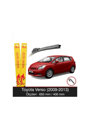Toyota Uyumlu Verso Silecek Takımı 2009-2013 İnwells Muz