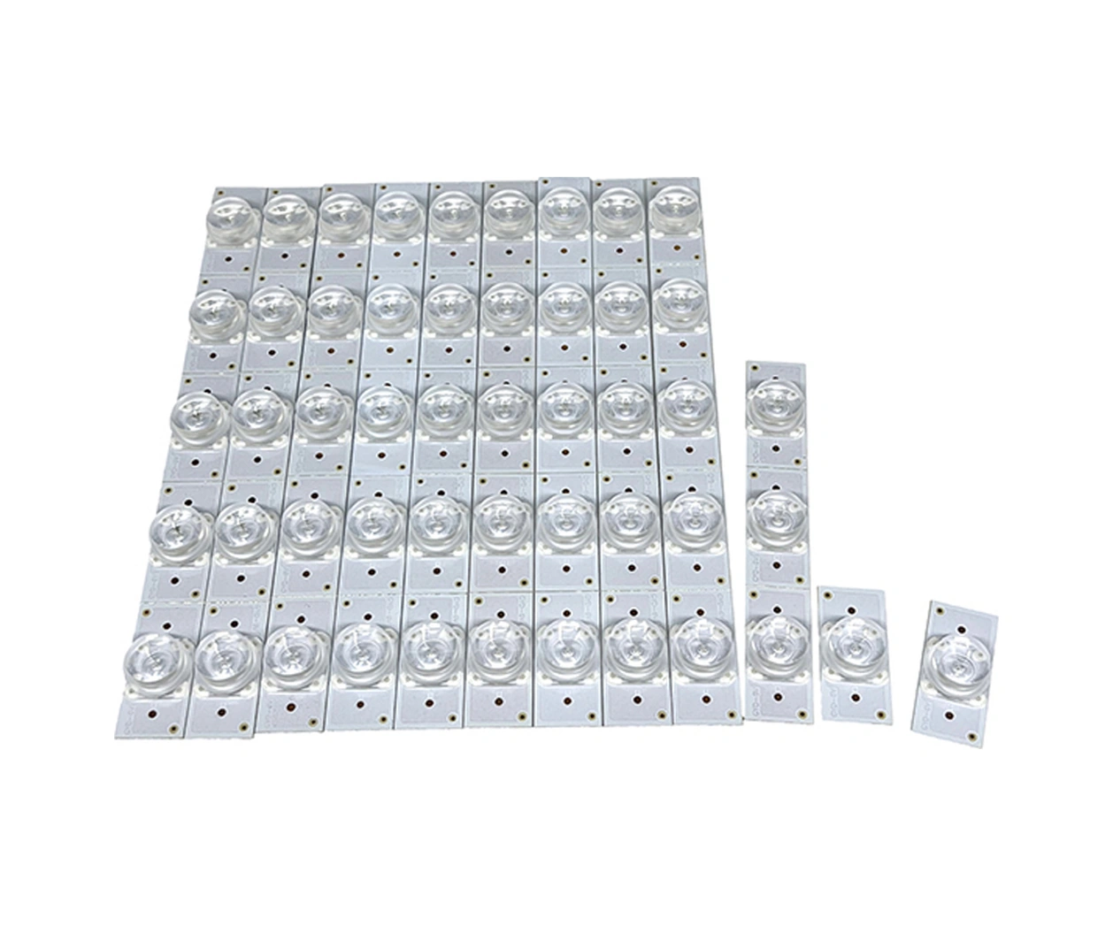 Youmex 50 Adet Kare 6v Led Işık Pimi - Optik Lens Filtreli, Yüksek Parlaklık, Enerji Tasarruflu, Eşit Aydınlatma