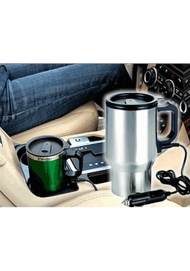 Araç İçi Su Isıtıcı Termos Kupa Bardak 4915