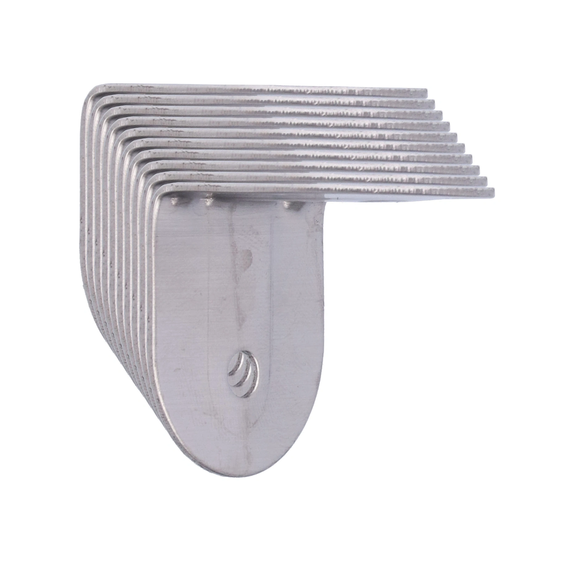 Geeroyoo 10 Adet 40x40mm Paslanmaz Çelik Köşe Ayiracı - 90 Derece Dayanıklı Taşıma, Mobilya Sabitleme, Dolap/raf Güçlendirme Diğer