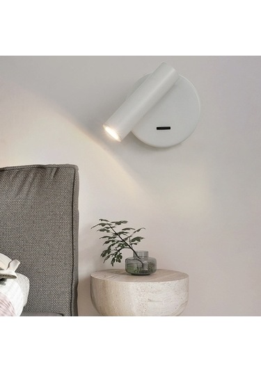 Dancemonkey Cbtx 3105 Yatak Odası Başucu 3w Sıcak Işık - Siyah, Yeni Tasarım Siyah