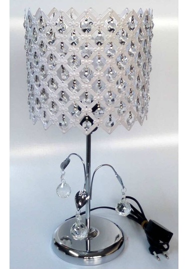 Beyaz Taşlı Abajur Diğer