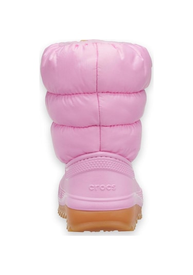 Crocs 207683 Classic Neo Puff Boot T Pembe Çocuk Bot Pembe