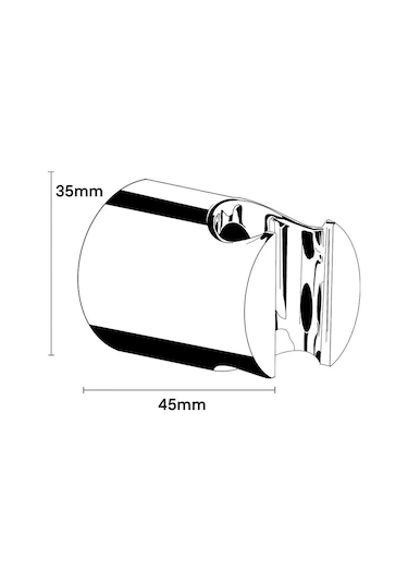 Voda Duş Başlığı Tutucu 229484393 Krom