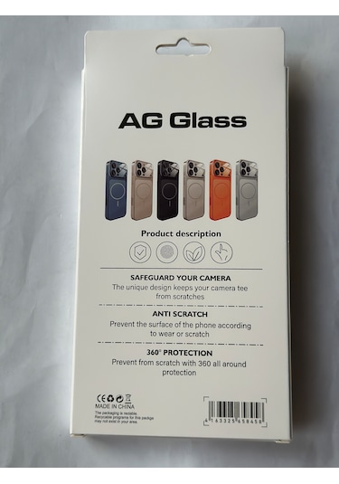 İphone 15 Ag Glass Magsafe Siyah Kaliteli Kılıf Yeni Trend Şok Emici & Tam Koruma, 5 Renk Lacivert