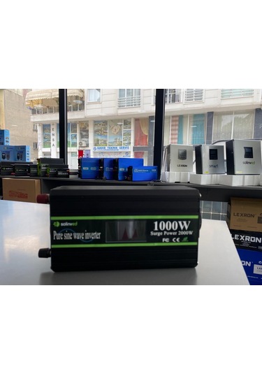 Solinved 12v 1000 Watt Tam Sinüs İnverter