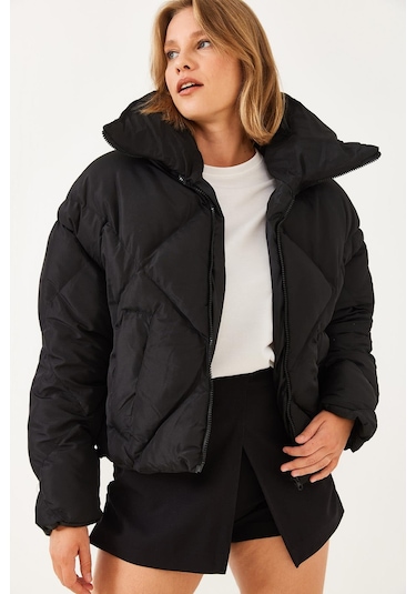 Shade Kadın Oversize Şişme Mont 10191065 - Siyah