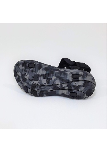 Jump 30066 Siyah Cırtlı Rahat Erkek Çocuk Sandalet 001