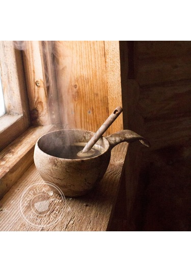 Kupılka 21 Klasık Kuksa Kupa K210 Kahve