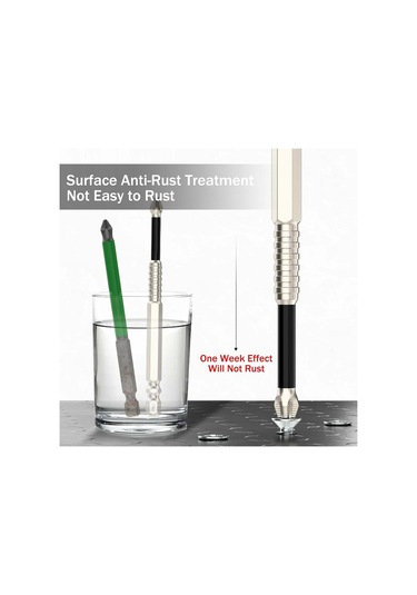 Slideach Manyetik Tornavida Bitleri, Yüksek Manyetik Tornavida Matkap Ucu Seti, Slidereach Matkap Ucu Altı Parçalı Setc, 2set