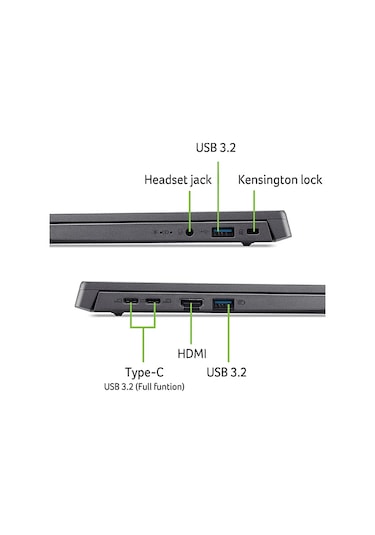 Acer Aspire Go15 AG15-51P-52YC NX.J50EY.002 i5-1334U 16 GB 512 GB SSD 15.3" W11H Dizüstü Bilgisayar