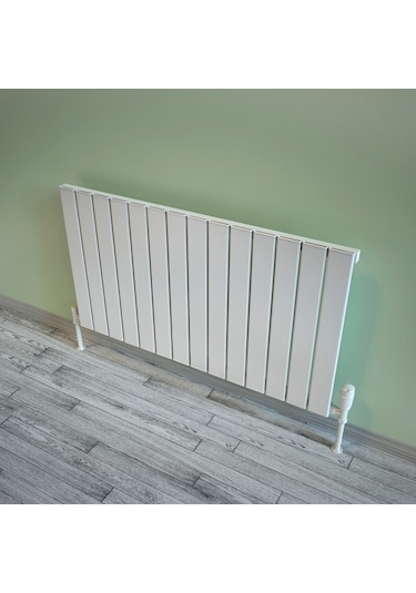 Royal Serisi Yükseklik-700mm Genişlik-1476mm 20 Dilim Siyah Alüminyum Radyatör