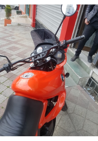 97-99 Bmw F650 Ön Cam 4mm Zeus Koyu Füme