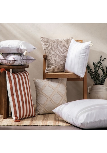 Mudo Home Bella Soft Kırlent Ekru 45x45