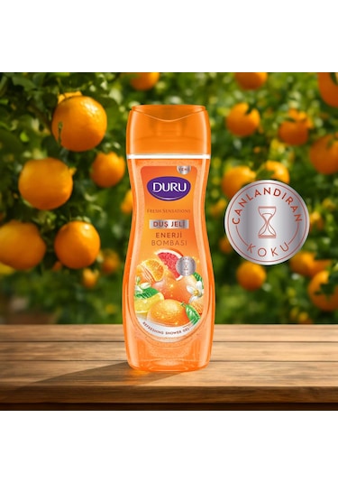 Duru Fresh Sensations Enerji Bombası Duş Jeli 6 x 450 ML