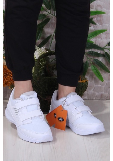 M.p Diana Rahat Hafif Cırtlı Kadın Sneaker Ayakkabı Beyaz