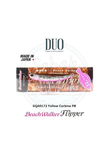 Duo Beach Walker Flipper 32 Jig Sahte Yem Gqa0173 Yellow Corbina