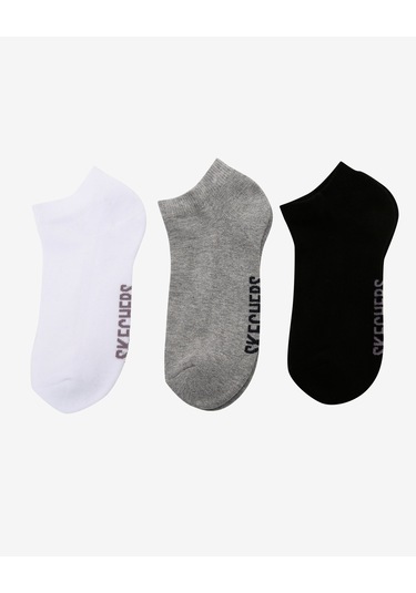 Skechers U 3 Pack Padded Low Cut Sock Unisex Çok Renkli Çorap S221512-971
