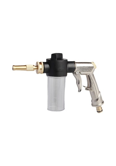 Symbee Yüksek Basınçlı Köpük Makinesi: Ayarlanabilir Pirinç Döner Nozul, Su Tasarrufu, Bahçe Ve Araç Temizliği İçin 3/4 İnç Universal Bağlantı