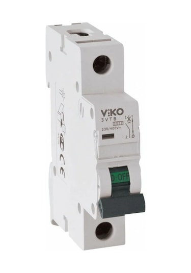 Viko 3Vtb-1B04 Monofaze 1X4A B Tipi Otomatik Sigorta 3Ka