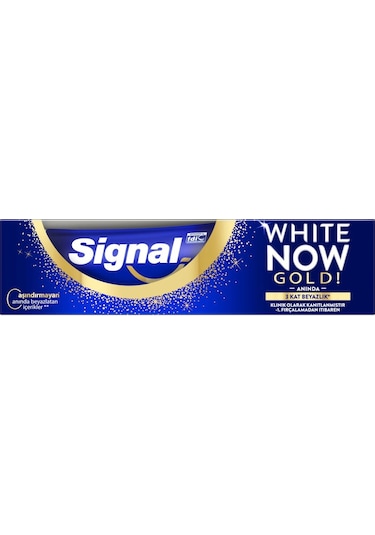 Signal White Now Gold Diş Macunu 75 ML