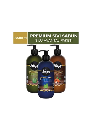 Sleepy Premium Sıvı Sabun Avantaj Paketi 3 x 500 ML