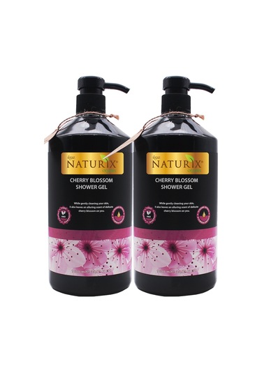 Naturix Organik Japon Kirazı Duş Jeli 2 x 1 L