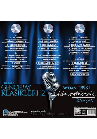 Orhan Gencebay - Klasikleri Vol.2 3 Plak