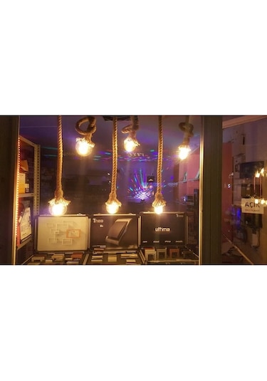 4 Watt Rustik Ampul Amber Renk 10 Adet