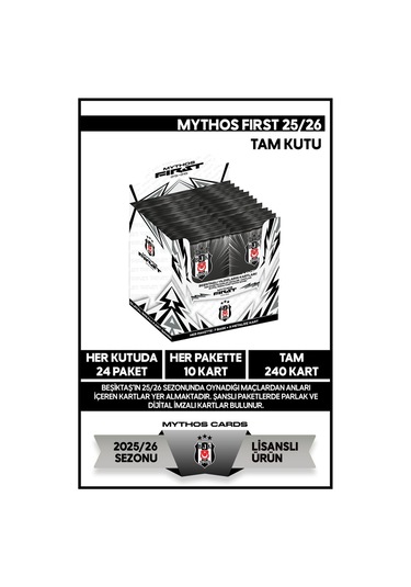 Beşiktaş 2025-26 Mythos First - Tam Kutu