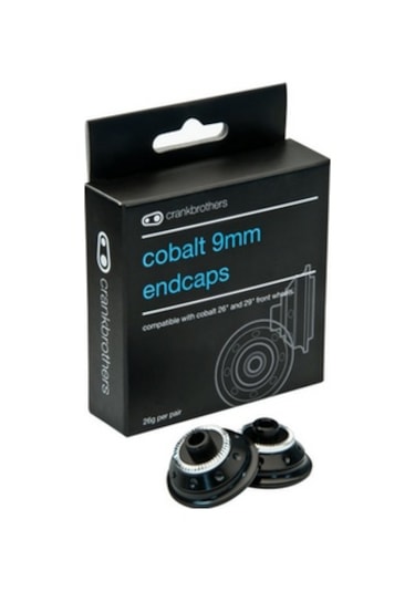 Crank  Brothers Cobalt 9mm Ön Adaptör Siyah - Kırmızı